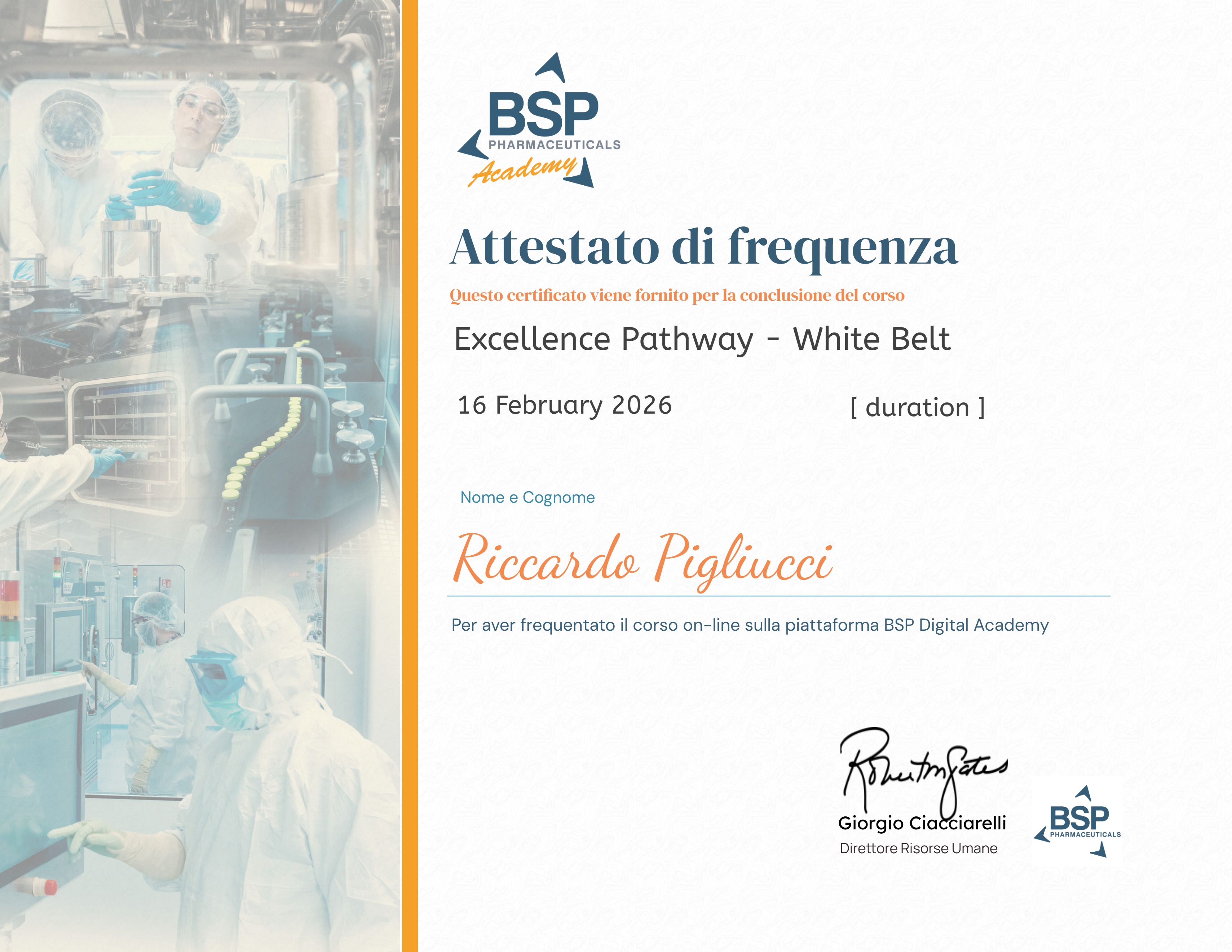 Excellence Pathway - White Belt