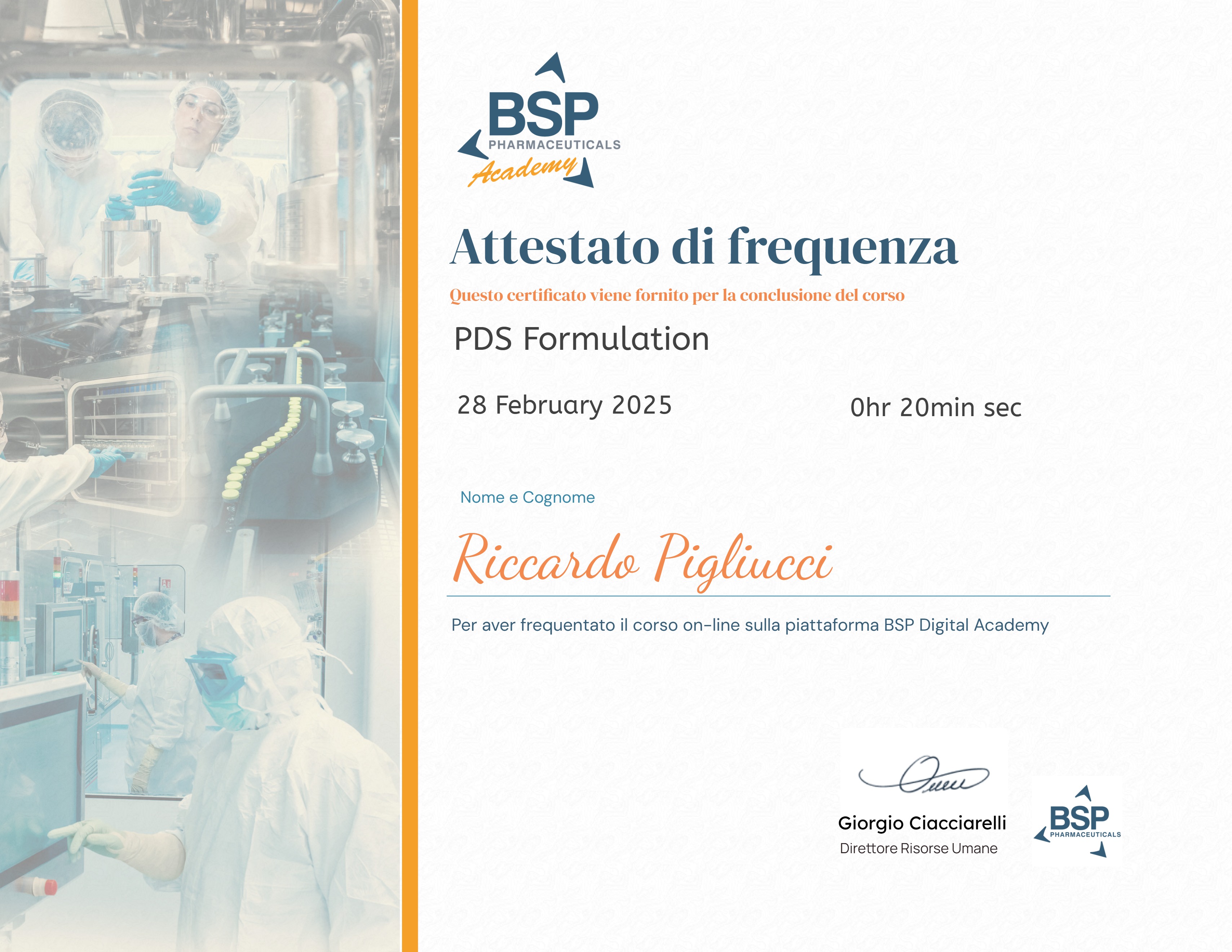 PDS Formulation